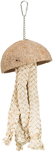TRIXIE Vogel Käfigzubehör NATURSPIELZEUG, Kokosnuss/BANANENBLÄTTER, 37 cm- 58995 TRIXIE Vogel Käfigzubehör NATURSPIELZEUG, Kokosnuss/BANANENBLÄTTER, 37 cm- 58995 von TRIXIE