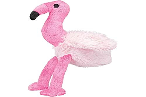 TRIXIE Plüschtier Flamingo für Hunde, 35 cm, Rosa von TRIXIE