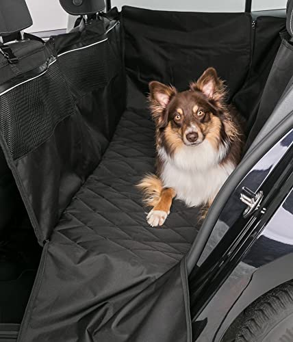 TRIXIE Pflegeleichte, rutschfeste Liegemöglichkeit Für Die Rückbank Auto-Schondecke Für Hunde, 1,55 × 1,30 M, Schwarz Mit Extra Hohen Seitenteilen - 13203 TRIXIE Pflegeleichte, rutschfeste Liegemöglichkeit Für Die Rückbank Auto-Schondecke Für Hunde, 1,55 × 1,30 M, Schwarz Mit Extra Hohen Seitenteilen - 13203 von TRIXIE