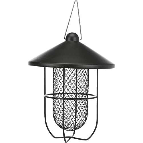 TRIXIE 55651 Erdnuss-Futterspender mit Schutzgitter, Metall, 700 ml/19 × 26 cm, schwarz TRIXIE 55651 Erdnuss-Futterspender mit Schutzgitter, Metall, 700 ml/19 × 26 cm, schwarz von TRIXIE