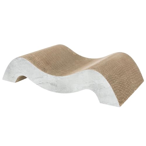 TRIXIE - Katzenkratzplatte XXL 64 cm × 14 cm × 37 cm - Kratzpappe XXL für große Katzen TRIXIE - Katzenkratzplatte XXL 64 cm × 14 cm × 37 cm - Kratzpappe XXL für große Katzen von TRIXIE