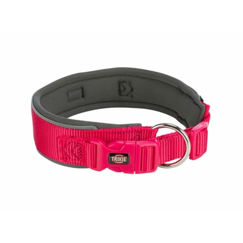 TRIXIE Prem Halsband, extra breit, S-M, 33-42 cm, 35 mm, Fuchsia TRIXIE Prem Halsband, extra breit, S-M, 33-42 cm, 35 mm, Fuchsia von TRIXIE