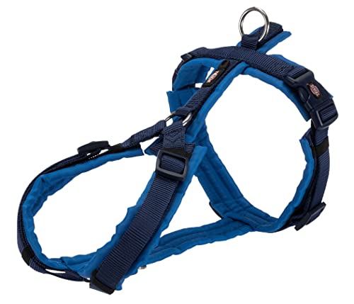 TRIXIE Premium Geschirr Trekking Indigo/Königsblau - S von TRIXIE