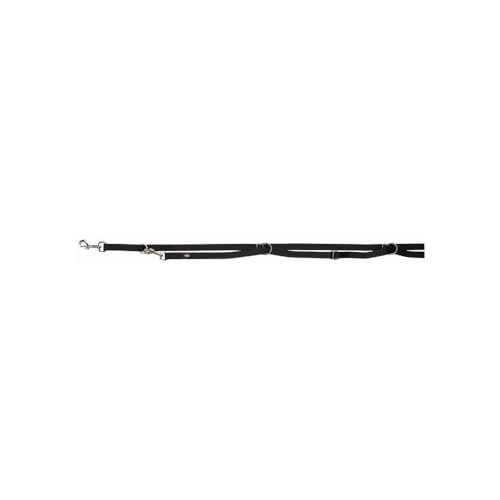 TRIXIE Premium V-Leine M L: 3,00 m/20 mm schwarz von TRIXIE