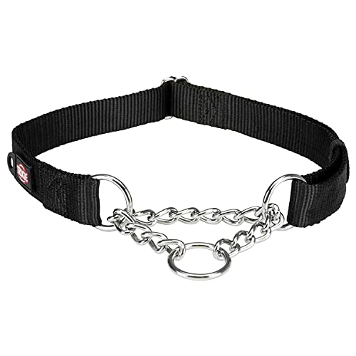 TRIXIE Premium Zug-Stopp Halsband Größe L–XL: Halsumfang 45–70 cm/25 mm in schwarz - stufenlos verstellbares Hundehalsband für große bis sehr große Hunde, einfacher Verschluss, 202901 TRIXIE Premium Zug-Stopp Halsband Größe L–XL: Halsumfang 45–70 cm/25 mm in schwarz - stufenlos verstellbares Hundehalsband für große bis sehr große Hunde, einfacher Verschluss, 202901 von TRIXIE