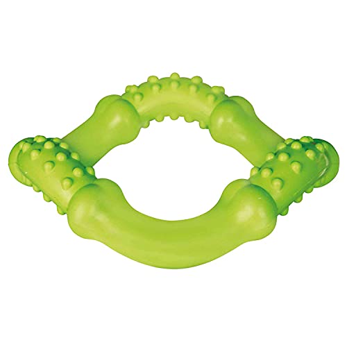 TRIXIE Ring, gewellt, Naturgummi, ø 15 cm, 4011905033600 von TRIXIE