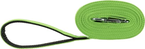 TRIXIE Schleppleine M–L, 10 m 20 mm in apfel - Lange Hundeleine für Training und Outdoor - für mittelgroße bis große Hunde - 19914 von TRIXIE