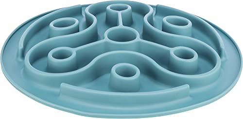 TRIXIE Slow Feeding Anti Schling Matte, TPE, Ø 28 cm, Blau - 25037 TRIXIE Slow Feeding Anti Schling Matte, TPE, Ø 28 cm, Blau - 25037 von TRIXIE