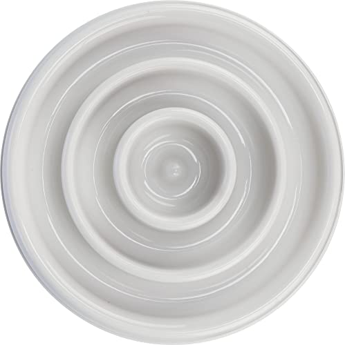 TRIXIE Slow Feeding Anti Schling Napf, Kunststoff/TPR, 0,45 L/Ø 23 cm, Grau - 25029 TRIXIE Slow Feeding Anti Schling Napf, Kunststoff/TPR, 0,45 L/Ø 23 cm, Grau - 25029 von TRIXIE