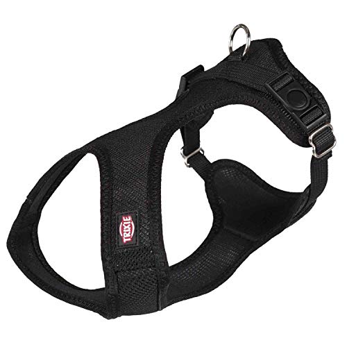 TRIXIE Comfort Soft Touren-Geschirr Größe S: Brustumfang 33–50 cm/20 mm in schwarz - gepolstertes Hundegeschirr zum Joggen mit stufenlos verstellbaren Bauchgurt für kleine Hunde, 16271 TRIXIE Comfort Soft Touren-Geschirr Größe S: Brustumfang 33–50 cm/20 mm in schwarz - gepolstertes Hundegeschirr zum Joggen mit stufenlos verstellbaren Bauchgurt für kleine Hunde, 16271 von TRIXIE