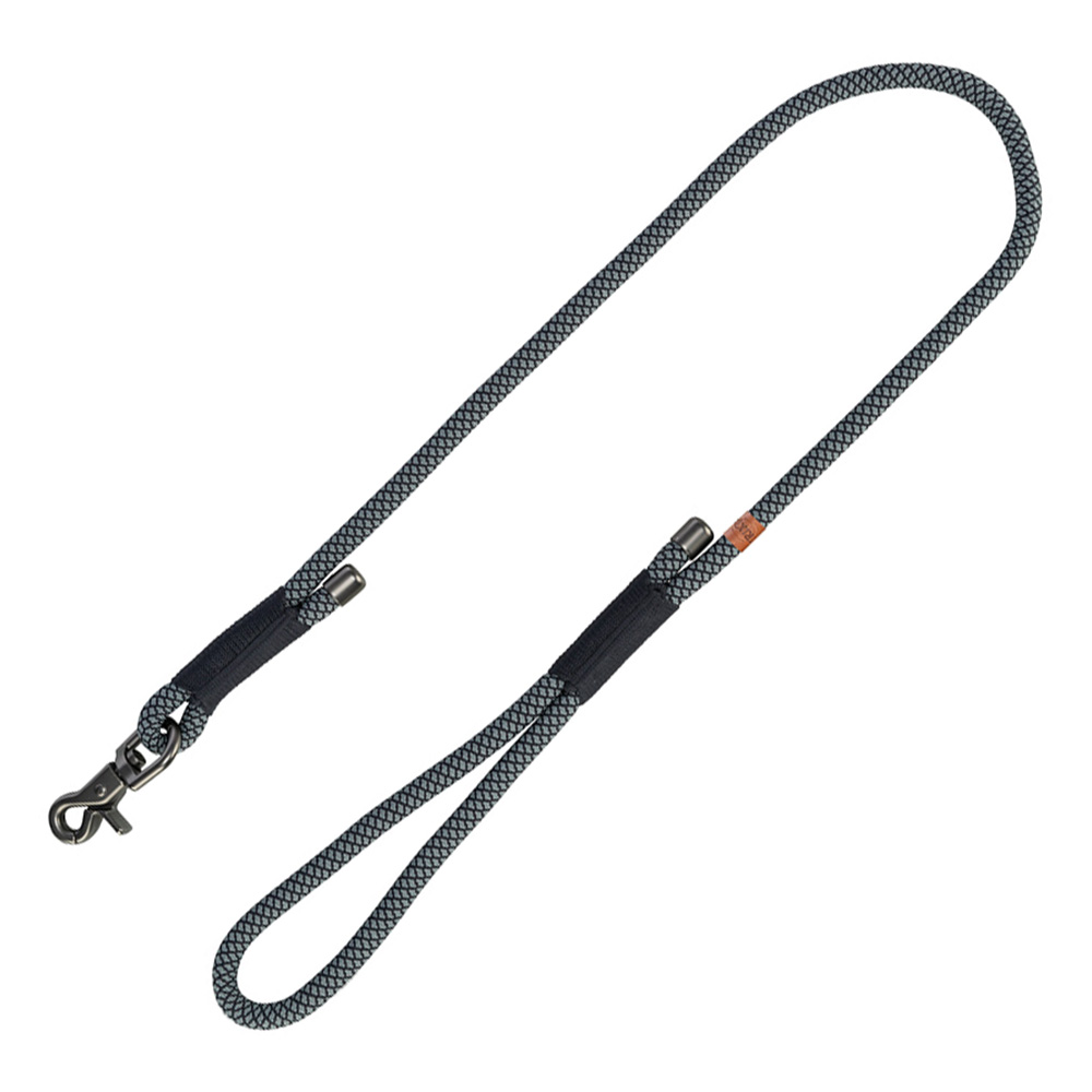 TRIXIE Soft Rope Leine - S–XL: 1,00 m/ø 10 mm, schwarz/grau von TRIXIE