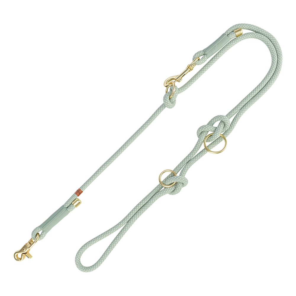 TRIXIE Soft Rope Verlängerungsleine - S–XL: 2,00 m/ø 10 mm, salbei/mint von TRIXIE