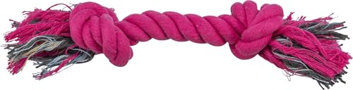 TRIXIE Spieltau 26 cm in pink - für Hunde - Baumwolle/Polyester - 3272 von TRIXIE