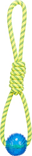 TRIXIE Spieltau Mit Ball Für Hunde, Polyester/TPR, Ø 6 × 40 cm - 33662 TRIXIE Spieltau Mit Ball Für Hunde, Polyester/TPR, Ø 6 × 40 cm - 33662 von TRIXIE