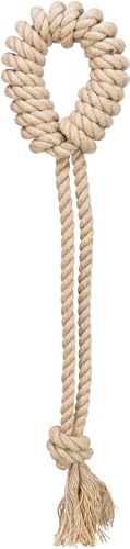 TRIXIE Spieltau mit Ring, Hanf/Baumwolle, Hundespielzeug - 34887 TRIXIE Spieltau mit Ring, Hanf/Baumwolle, Hundespielzeug - 34887 von TRIXIE