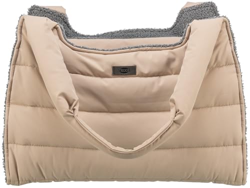 TRIXIE Transporttasche Gina für Hunde in beige/grau – praktische Tragetasche zum Transportieren deines Vierbeiners – modernes & Zeitloses Design – 28849 TRIXIE Transporttasche Gina für Hunde in beige/grau – praktische Tragetasche zum Transportieren deines Vierbeiners – modernes & Zeitloses Design – 28849 von TRIXIE