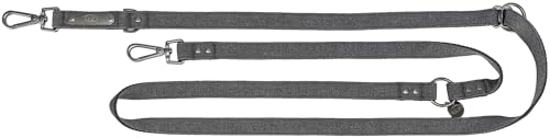 TRIXIE V-Leine CityStyle, M-L, 2 m/20 mm, schwarz - verstellbare Hundeleine für mittelgroße Hunde aus Canvas & Gurtband, 3-Fach anpassbar - 1970301 TRIXIE V-Leine CityStyle, M-L, 2 m/20 mm, schwarz - verstellbare Hundeleine für mittelgroße Hunde aus Canvas & Gurtband, 3-Fach anpassbar - 1970301 von TRIXIE