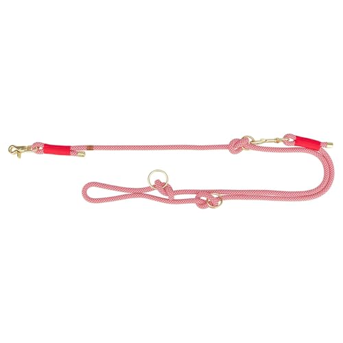 TRIXIE V-Leine Soft Rope, L-XL, 13 m/6 mm, rot - verstellbare Hundeleine für große Hunde aus gewebtem Tau, 3-Fach längenverstellbar - 1985303 TRIXIE V-Leine Soft Rope, L-XL, 13 m/6 mm, rot - verstellbare Hundeleine für große Hunde aus gewebtem Tau, 3-Fach längenverstellbar - 1985303 von TRIXIE
