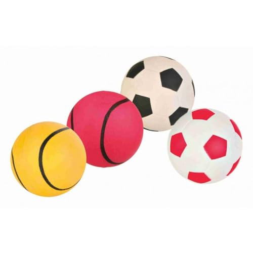 TRIXIE Weicher Ball, Gummi, schwimmend, 7 cm, für Hunde, 3442 von TRIXIE