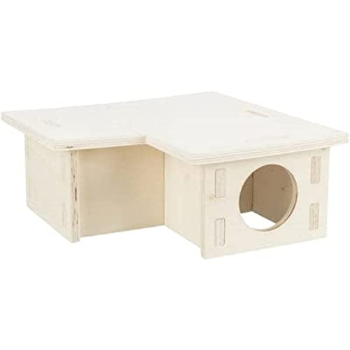 TRIXIE artgerechtes Kleintierhaus ohne Klammern und Nägel für große Hamster und Degus, mit DREI Kammern Mehrkammerhaus, 3 Kammern, 30 × 12 × 30 cm - 61233 TRIXIE artgerechtes Kleintierhaus ohne Klammern und Nägel für große Hamster und Degus, mit DREI Kammern Mehrkammerhaus, 3 Kammern, 30 × 12 × 30 cm - 61233 von TRIXIE