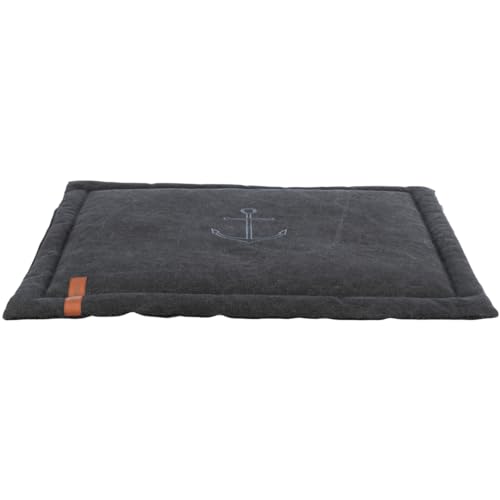 TRIXIE Liegematte BE Nordic Föhr 70x55 cm in schwarz – hochwertiges Hundebett für mittelgroße & kleine Hunde - große Hundedecke aus robustem Stoff in Canvas-Haptik - waschbar – 37438 TRIXIE Liegematte BE Nordic Föhr 70x55 cm in schwarz – hochwertiges Hundebett für mittelgroße & kleine Hunde - große Hundedecke aus robustem Stoff in Canvas-Haptik - waschbar – 37438 von TRIXIE