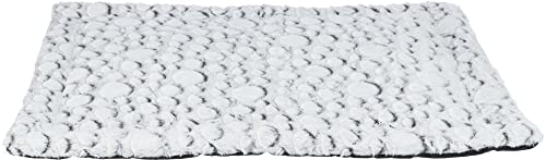 TRIXIE besonders weiches Hundebett mit rutschfestem Boden LIEGEMATTE Mila, PLÜSCH, 80 × 60 cm, WEIß-GRAU waschmaschinengeeignet - 38988 TRIXIE besonders weiches Hundebett mit rutschfestem Boden LIEGEMATTE Mila, PLÜSCH, 80 × 60 cm, WEIß-GRAU waschmaschinengeeignet - 38988 von TRIXIE