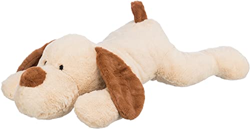 TRIXIE geräuschloser und beruhigender Ankuschelhund Benny aus Plüsch für Welpen, Hundespielzeug, Kuscheltier, 75 cm - 36980 von TRIXIE