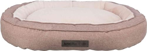 TRIXIE Hundebett Felicia oval 70 × 50 cm in rosa - weiches Hundekissen mit Silikon-Füllung - Hundekorb für kleine Hunde & Welpen - rutschfest und waschbar - 37880 TRIXIE Hundebett Felicia oval 70 × 50 cm in rosa - weiches Hundekissen mit Silikon-Füllung - Hundekorb für kleine Hunde & Welpen - rutschfest und waschbar - 37880 von TRIXIE