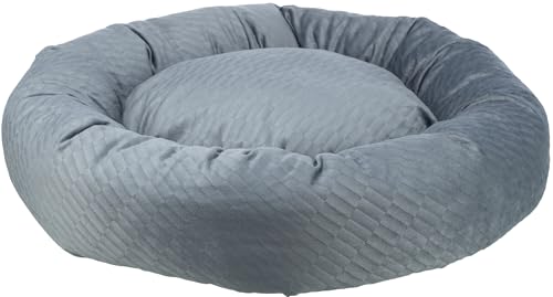 TRIXIE Hundebett Alena 50 ø cm in blau-grau – rundes Kuschelbett mit weichem Samtbezug, Hundekorb für kleine Hunde, fest integriertes Kissen, rutschfester Boden - weich & waschbar - 37794 TRIXIE Hundebett Alena 50 ø cm in blau-grau – rundes Kuschelbett mit weichem Samtbezug, Hundekorb für kleine Hunde, fest integriertes Kissen, rutschfester Boden - weich & waschbar - 37794 von TRIXIE