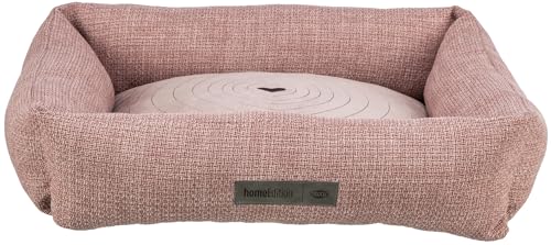 TRIXIE Hundebett Viviana 100x70 cm in Altrosa – eckiges Kuschelbett mit weichem Samtbezug, Hundekorb für große Hunde,fest integriertes Kissen, Rutschfester Boden - weich & waschbar - 37545 TRIXIE Hundebett Viviana 100x70 cm in Altrosa – eckiges Kuschelbett mit weichem Samtbezug, Hundekorb für große Hunde,fest integriertes Kissen, Rutschfester Boden - weich & waschbar - 37545 von TRIXIE