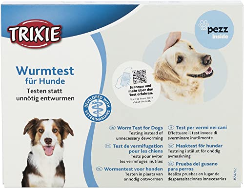 TRIXIE praktischer Wurmtest für Hunde, für Zuhause, 19,5 × 15 × 2 cm - 24202 TRIXIE praktischer Wurmtest für Hunde, für Zuhause, 19,5 × 15 × 2 cm - 24202 von TRIXIE