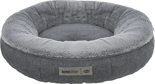 TRIXIE Hundebett Liano ø 70 cm in grau - weiches Hundekissen mit Schaumstoffflocken-Füllung - Hundekorb für mittelgroße Hunde - rutschfest und waschbar - 37977 TRIXIE Hundebett Liano ø 70 cm in grau - weiches Hundekissen mit Schaumstoffflocken-Füllung - Hundekorb für mittelgroße Hunde - rutschfest und waschbar - 37977 von TRIXIE