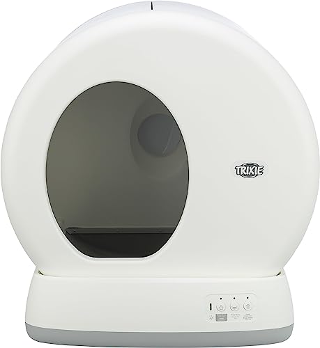 TRIXIE selbstreinigende Katzentoilette 53 x 55,5 x 52 cm – für anhaltende Sauberkeit – praktisches, elektrisches Katzenklo für Katzen ab 1,5 kg / 4 Monaten – leise & sicher - 40040 TRIXIE selbstreinigende Katzentoilette 53 x 55,5 x 52 cm – für anhaltende Sauberkeit – praktisches, elektrisches Katzenklo für Katzen ab 1,5 kg / 4 Monaten – leise & sicher - 40040 von TRIXIE