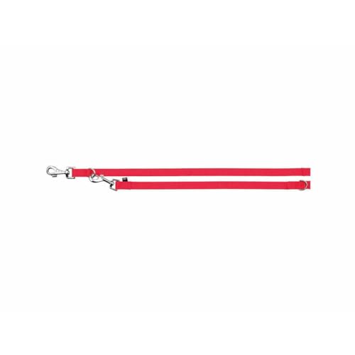 Trixie TX-13963 Classic Adjustable Leash 2m/20mm red, small/medium von TRIXIE
