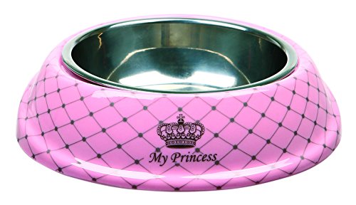 TX-25221 My Princess Stainless Steel melamine Bowl 0.15 l/ø 14 cm, pink TX-25221 My Princess Stainless Steel melamine Bowl 0.15 l/ø 14 cm, pink von TRIXIE