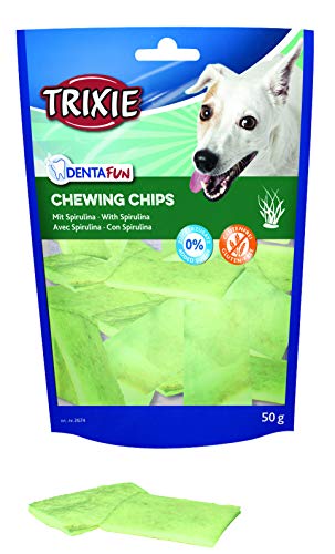 Trixie TX-2674 Chewing Chips with Spirulina Algae 50g, 1 stück von TRIXIE