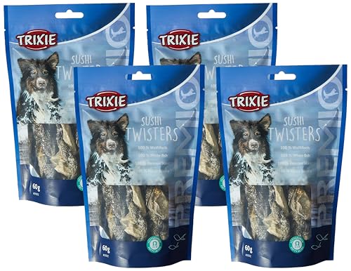 TX-31572 Premio Sushi Twisters with Fish, 60 g (Packung mit 4) von TRIXIE