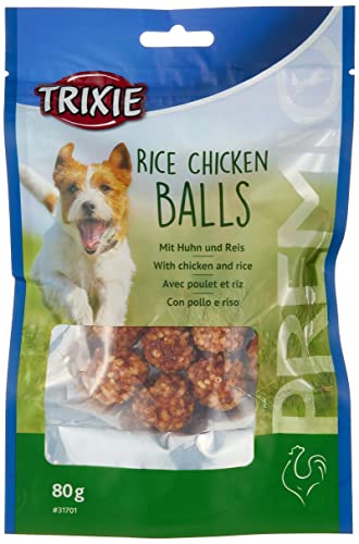 TX-31701 PREMIO Rice Chicken Balls 80 g, 1 X 80g von TRIXIE