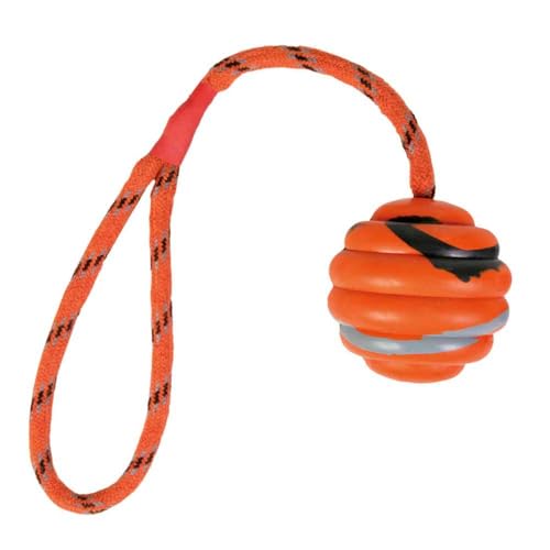 TRIXIE Wellenball am Seil, Naturgummi von TRIXIE