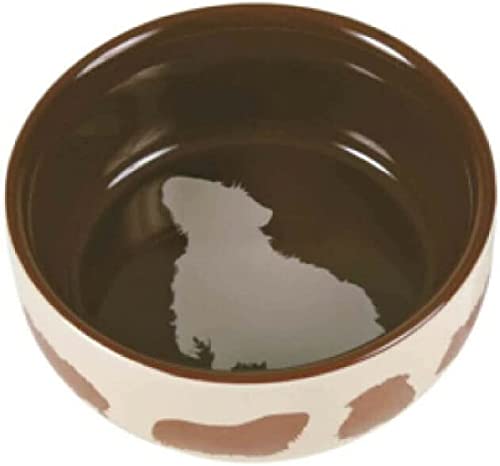 TX-60732 Ceramic Bowl for guinea pigs 250 ml, 11 cm, farblich sortiert von TRIXIE