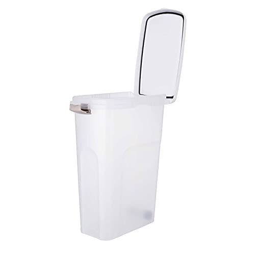 Tonne, T24668 luftdicht verschließbar, Kunststoff, 40 l/27 × 61 × 45 cm, transparent-we Tonne, T24668 luftdicht verschließbar, Kunststoff, 40 l/27 × 61 × 45 cm, transparent-we von TRIXIE