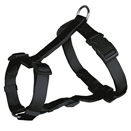 TRIXIE Classic H-Geschirr Größe XS–S: Brustumfang 30–40 cm/10 mm in schwarz - verstellbares Führungsgeschirr mit Bruststeg, Nacken- und Bauchgurt für kleine Hunde, 14301 TRIXIE Classic H-Geschirr Größe XS–S: Brustumfang 30–40 cm/10 mm in schwarz - verstellbares Führungsgeschirr mit Bruststeg, Nacken- und Bauchgurt für kleine Hunde, 14301 von TRIXIE