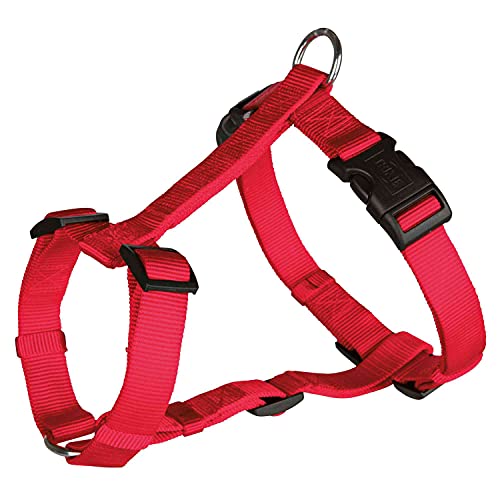 TRIXIE Classic H-Geschirr Größe M–L: Brustumfang 50–75 cm/20 mm in rot - verstellbares Führungsgeschirr mit Bruststeg, Nacken- und Bauchgurt für mittelgroße Hunde, 14323 TRIXIE Classic H-Geschirr Größe M–L: Brustumfang 50–75 cm/20 mm in rot - verstellbares Führungsgeschirr mit Bruststeg, Nacken- und Bauchgurt für mittelgroße Hunde, 14323 von TRIXIE