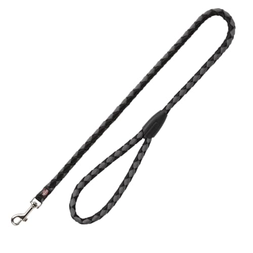 TRIXIE Hundeleine Cavo Leine L–XL, 1,00 m ø 18 mm in schwarz/grafit - kurze Führleine für den Hund mit guter Kontrolle - für große bis sehr große Hunde - 144220 TRIXIE Hundeleine Cavo Leine L–XL, 1,00 m ø 18 mm in schwarz/grafit - kurze Führleine für den Hund mit guter Kontrolle - für große bis sehr große Hunde - 144220 von TRIXIE