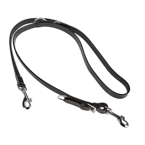 TRIXIE Hundeleine aus Leder Active V-Leine Leder L–XL, 2,00 m 22 mm in schwarz - Verlängerungsleine mit hohem Bewegungsfreiraum - für große bis sehr große Hunde - 18051 TRIXIE Hundeleine aus Leder Active V-Leine Leder L–XL, 2,00 m 22 mm in schwarz - Verlängerungsleine mit hohem Bewegungsfreiraum - für große bis sehr große Hunde - 18051 von TRIXIE
