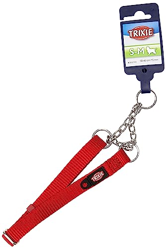 TRIXIE Premium Zug-Stopp Halsband Größe S–M: Halsumfang 30–40 cm/15 mm in rot - stufenlos verstellbares Hundehalsband für kleine bis mittelgroße Hunde, einfacher Verschluss, 202703 TRIXIE Premium Zug-Stopp Halsband Größe S–M: Halsumfang 30–40 cm/15 mm in rot - stufenlos verstellbares Hundehalsband für kleine bis mittelgroße Hunde, einfacher Verschluss, 202703 von TRIXIE