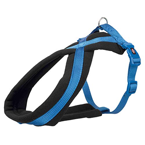 TRIXIE Premium Touren-Geschirr Größe M: Brustumfang 45–80 cm/25 mm in royalblau - sportliches Hundegeschirr mit angenehmer Vliespolsterung, stufenlos verstellbar für mittelgroße Hunde, 203902 TRIXIE Premium Touren-Geschirr Größe M: Brustumfang 45–80 cm/25 mm in royalblau - sportliches Hundegeschirr mit angenehmer Vliespolsterung, stufenlos verstellbar für mittelgroße Hunde, 203902 von TRIXIE