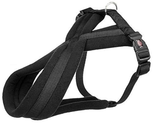 TRIXIE Premium Touren-Geschirr Größe M–L: Brustumfang 50–90 cm/25 mm in schwarz - sportliches Hundegeschirr mit angenehmer Vliespolsterung, stufenlos verstellbar für mittelgroße Hunde, 204001 TRIXIE Premium Touren-Geschirr Größe M–L: Brustumfang 50–90 cm/25 mm in schwarz - sportliches Hundegeschirr mit angenehmer Vliespolsterung, stufenlos verstellbar für mittelgroße Hunde, 204001 von TRIXIE