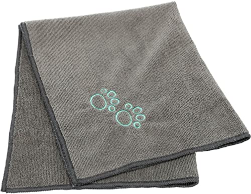 Trixie 2350 Handtuch, 50 × 60 cm, Grau, 1 Stück (1er Pack) Trixie 2350 Handtuch, 50 × 60 cm, Grau, 1 Stück (1er Pack) von TRIXIE