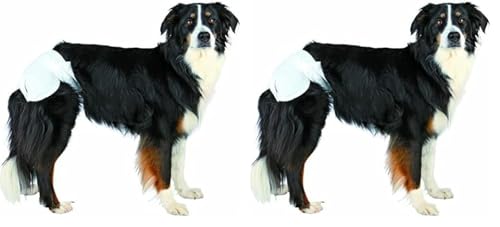 Trixie 23633 Windeln für Hündinnen, M: 32–48 cm, 12 St. (Packung mit 2) von TRIXIE